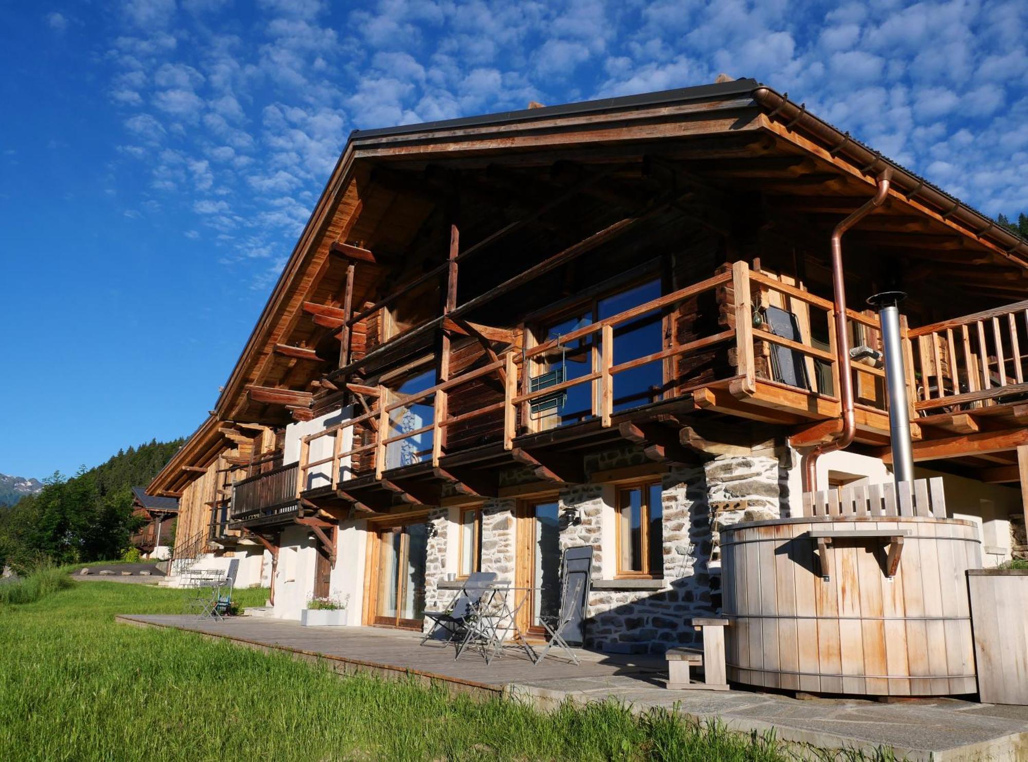 La Ferme D'Hauteluce - Chambre D'Hotes Bagian luar foto