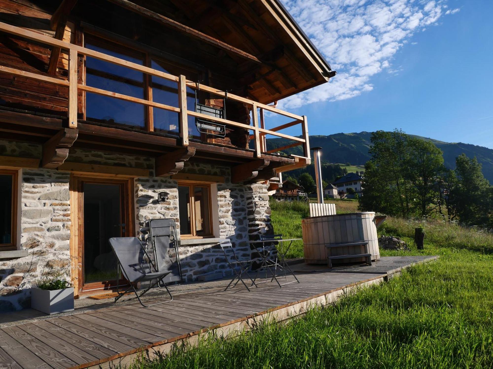 La Ferme D'Hauteluce - Chambre D'Hotes Bagian luar foto