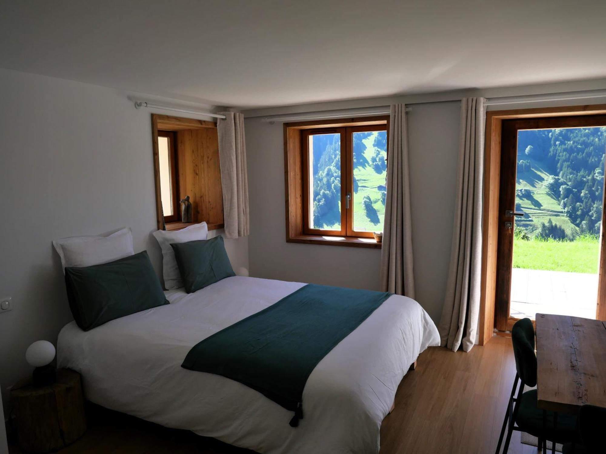 La Ferme D'Hauteluce - Chambre D'Hotes Bagian luar foto